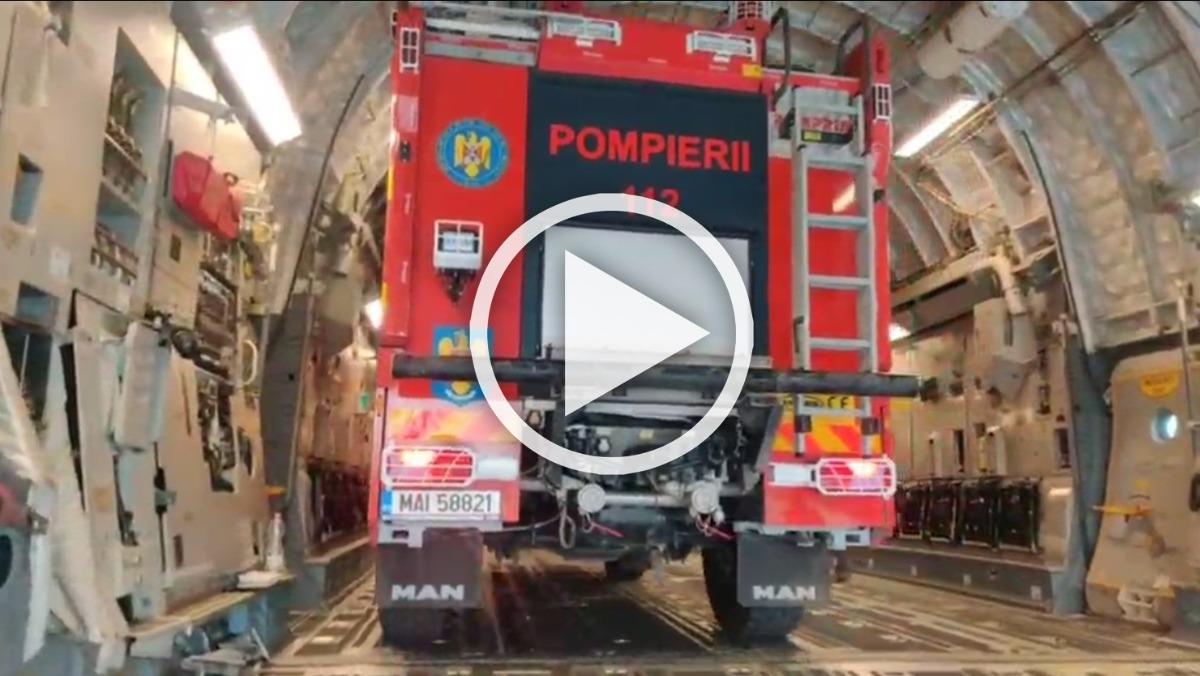 Watch the Romanian Firefighting Service